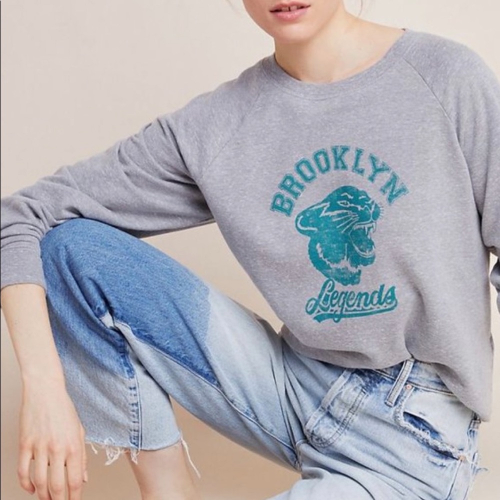 Anthropologie Brooklyn Legends Sweatshirt XS